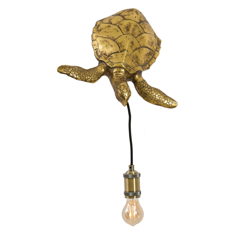 Wandlampe Turtle Bronze Light & Living 8717807778125