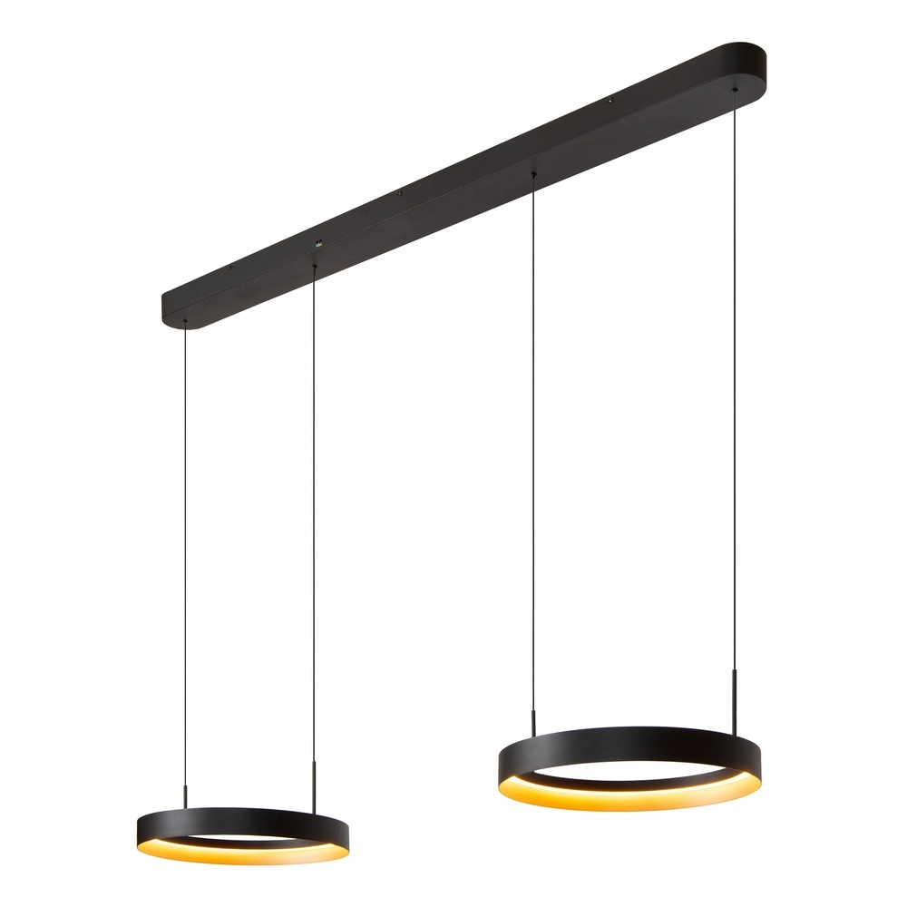 Doppel-Pendellampe Radiant Schwarz Lucide Vibes 5411212461148