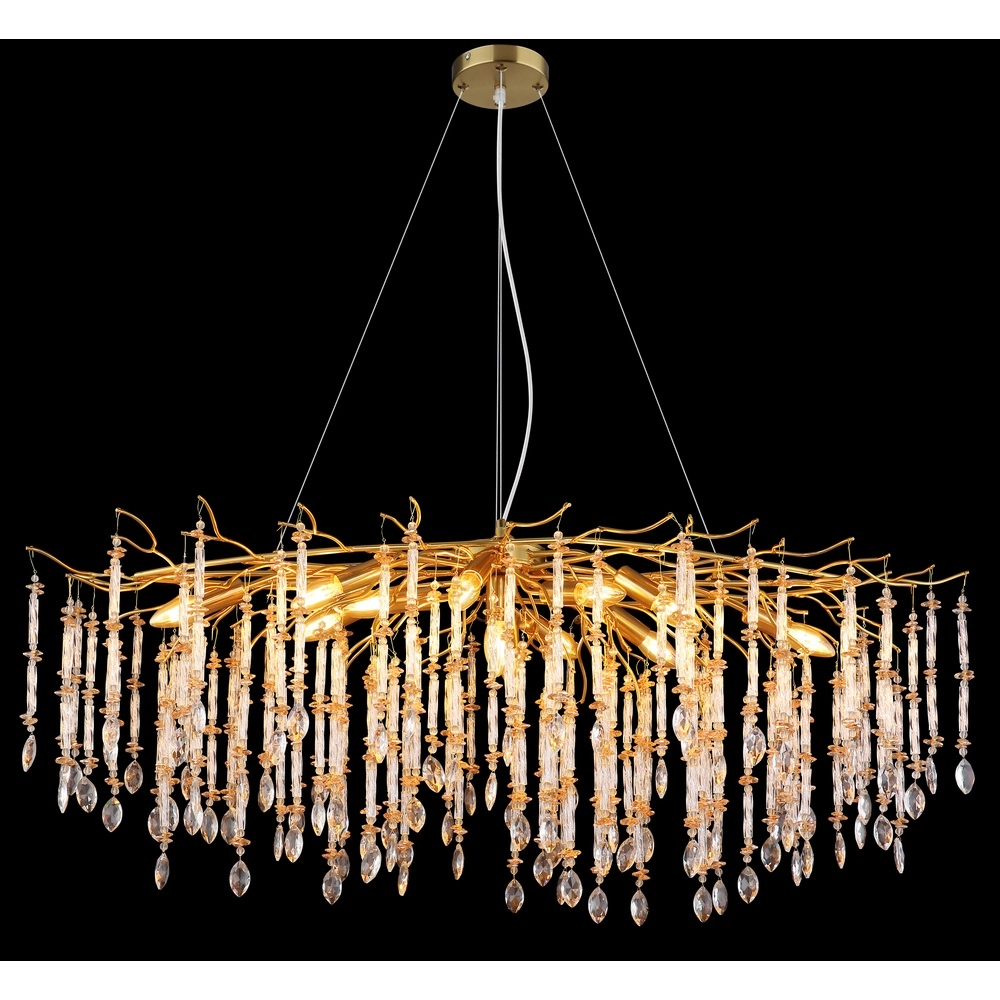 Pendellampe Gloria 120 cm Gold Globo 9007371566990