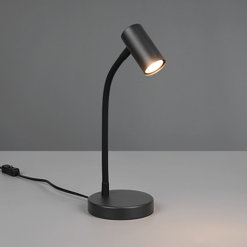Tischlampe Taryn Design Schwarz
