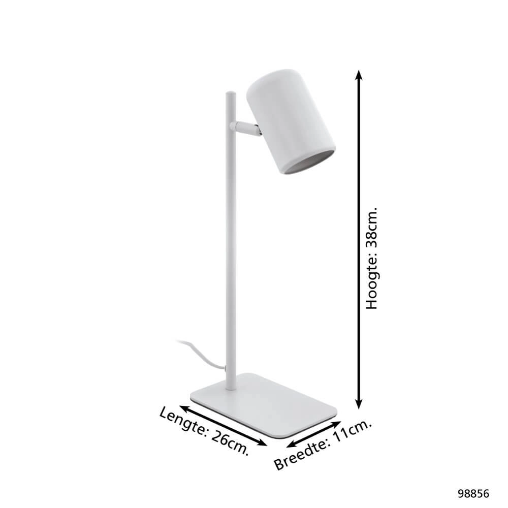 Weiße Schreibtischlampe Ceppino Eglo 9002759988562