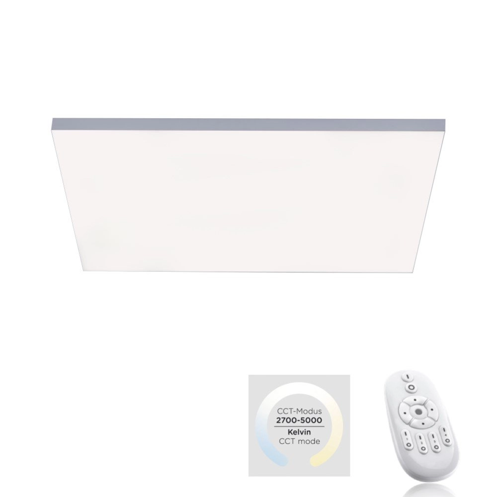 LED-Panel Canvas 40 W – 2700–5000 K – 60 cm weiß Just Light 4043689967499