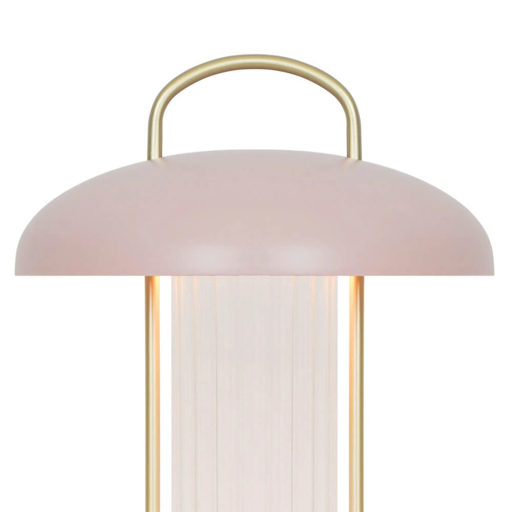 Tischlampe Mirano pink wiederaufladbar Nordlux 5704924024627