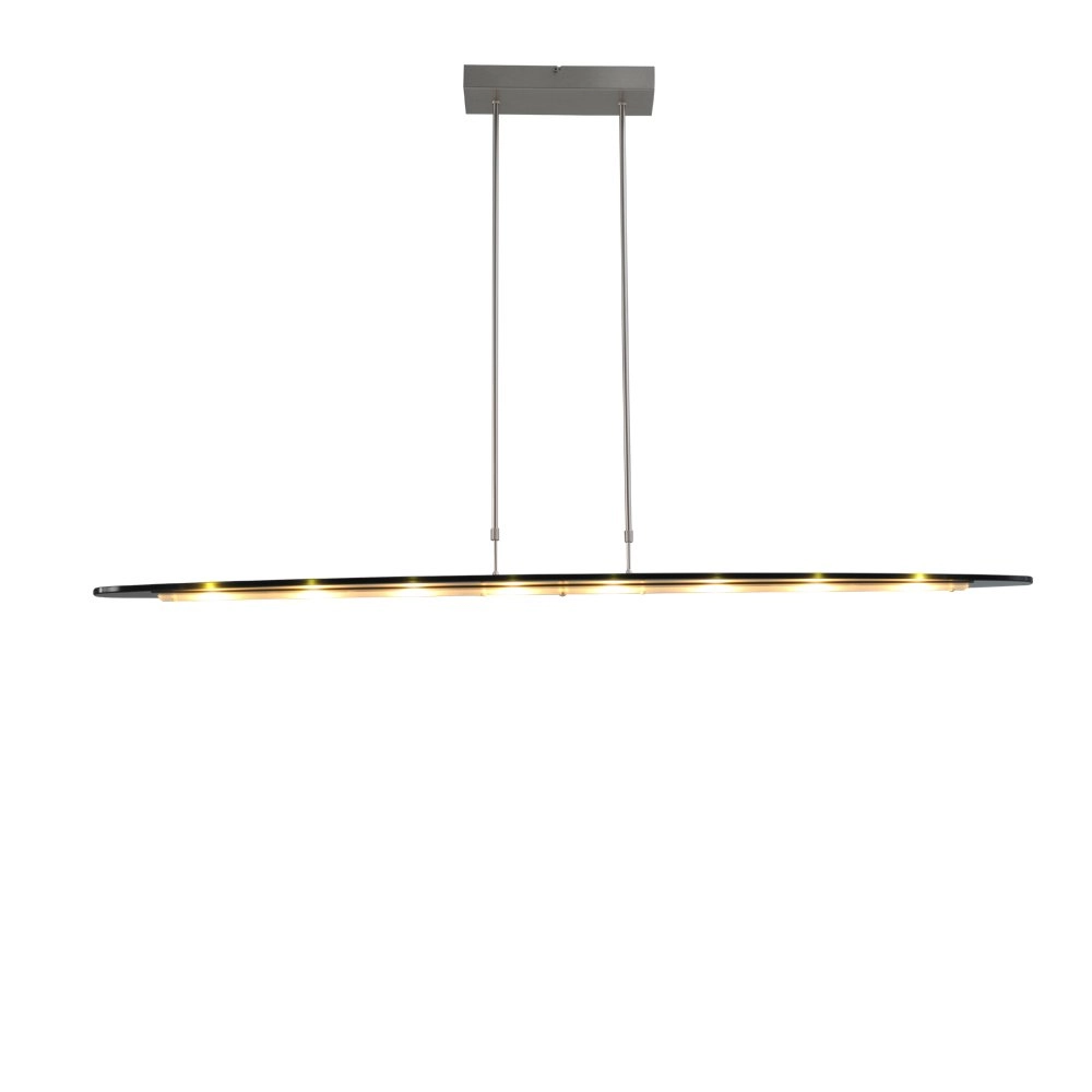 Esszimmerlampe Vigo 2 140 cm Nickel mit Schwarz Masterlight 8718121181110