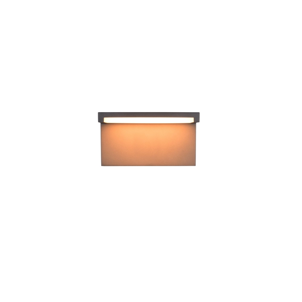 Moderne Wandlampe Ravi Anthrazit Trio 4017807686876
