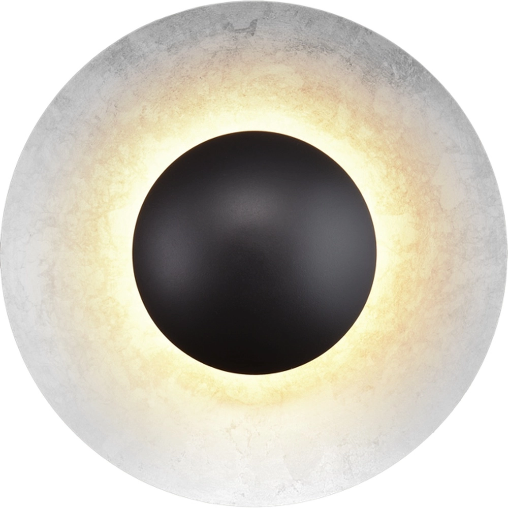 Wandleuchte Zyan schwarz mit silber Masterlight 8718121217451