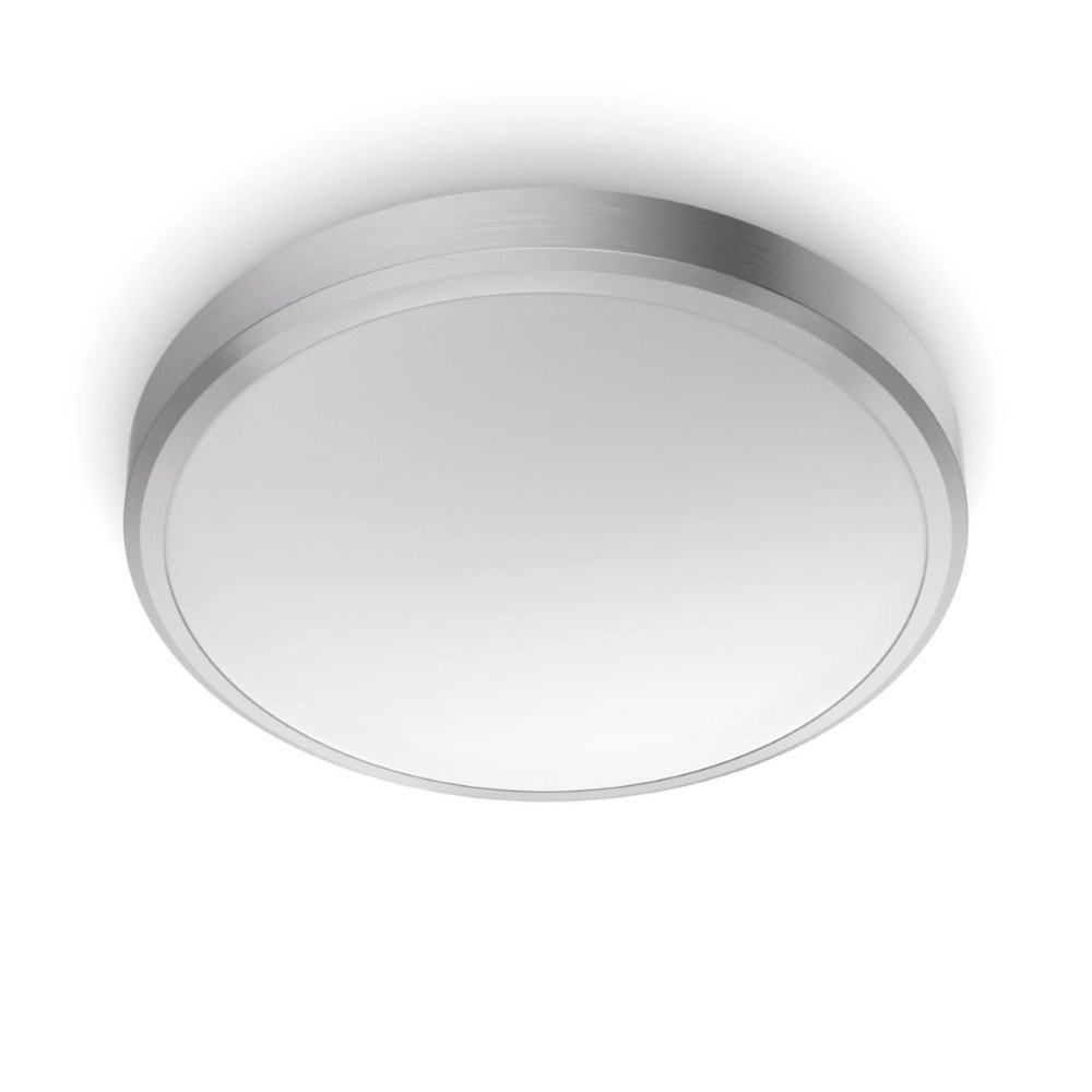 Edelstahl Deckenleuchte Doris Ø 31cm Philips 8718699758929