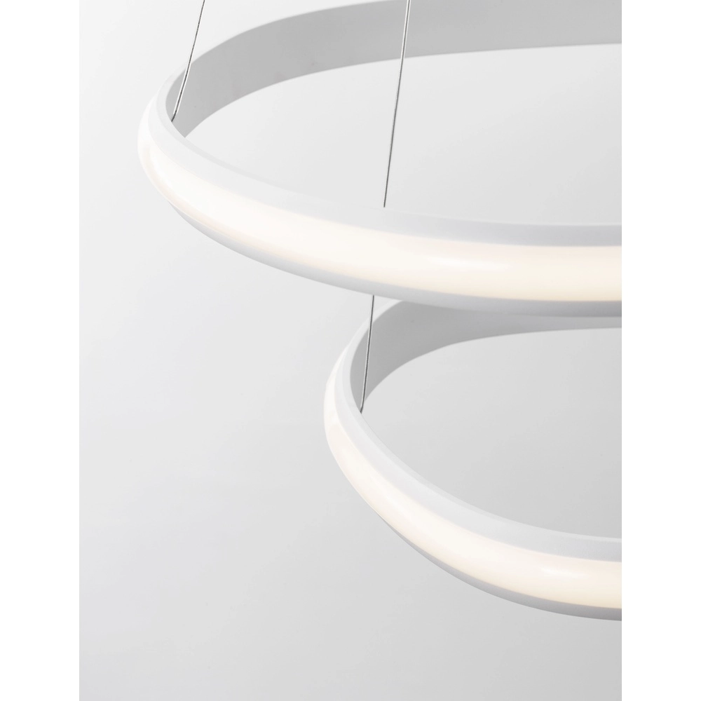 Design-Pendelleuchte Aries weiß Ø 59cm Lyora 5212017419811