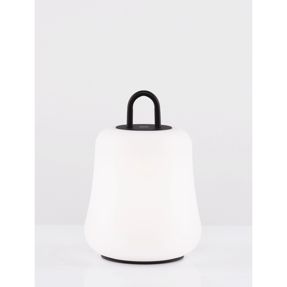 Tischlampe Jigra Wiederaufladbares Anthrazit mit Weiß Lyora 5212017434883