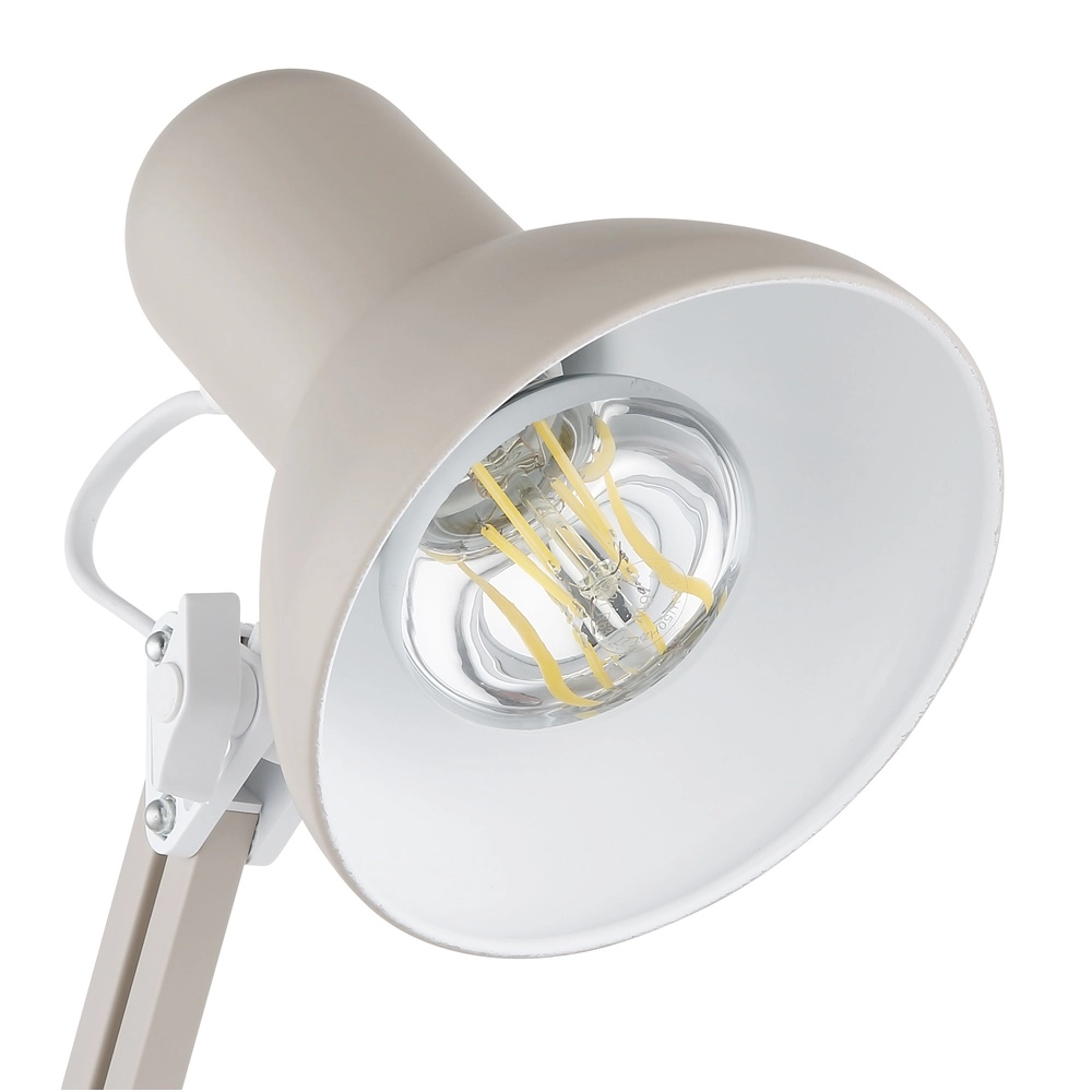 Schreibtischlampe Famous sandbraun Globo 9007371589012
