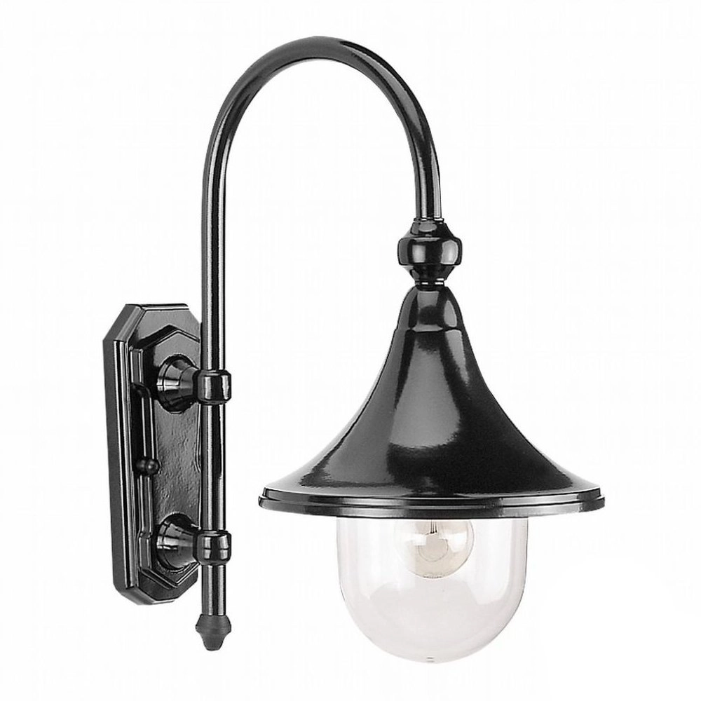 Klassische stabile Lampe Rimini schwarz KS 8714732512343