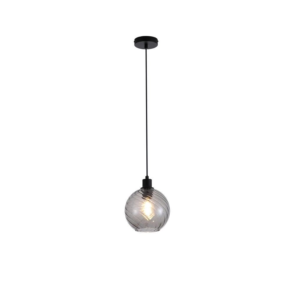 Pendelleuchte Radiance Single Schwarz