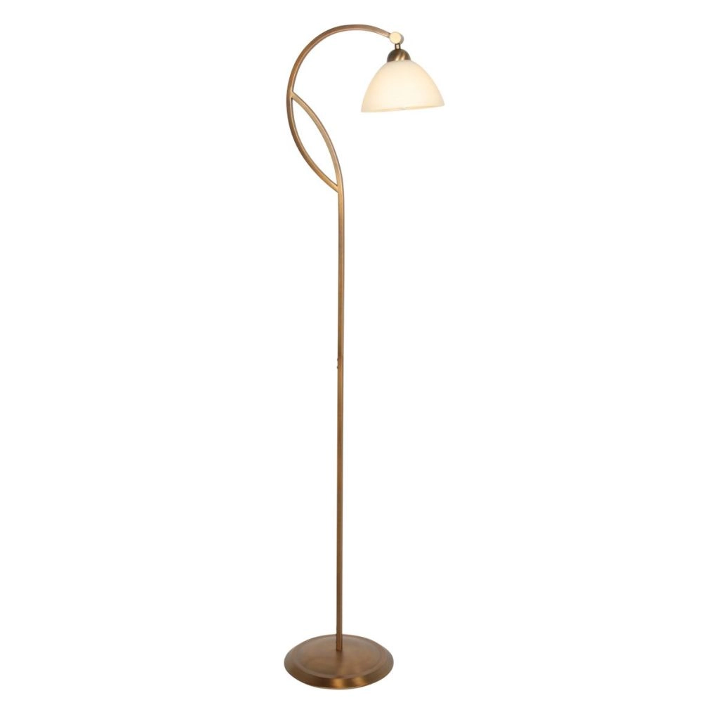 Klassische Stehlampe Anthea Bronze Steinhauer 8712746180251