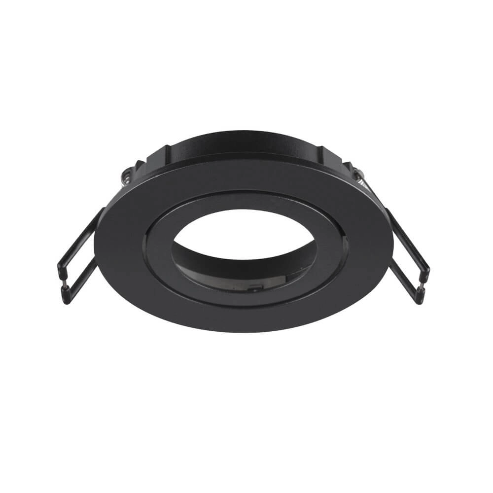 Montagering New Tria 68 rund schwarz - ohne Beschlag