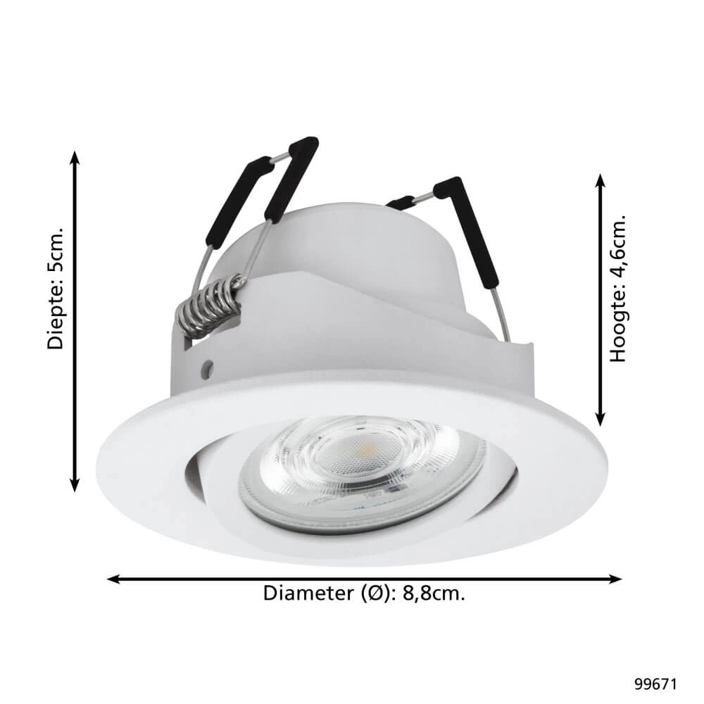 Stelle Zigbee Saliceto-Z Weiß Eglo 9002759996710