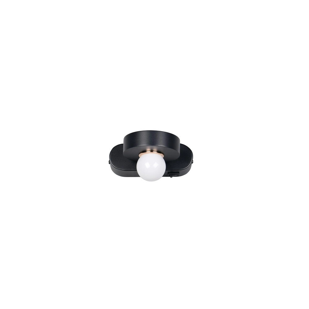 Wandlampe Arpino Schwarz 15 cm Trio 4017807683639