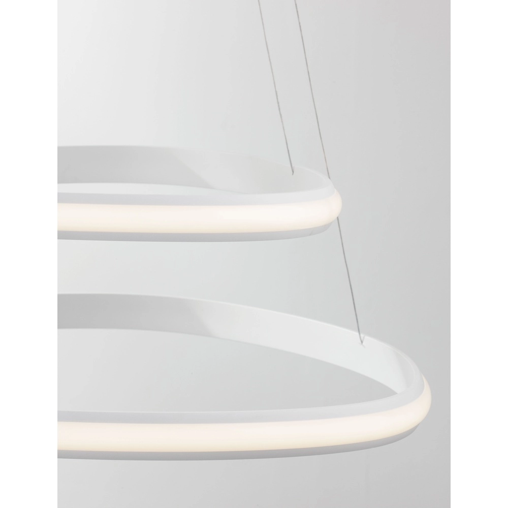 Design-Pendelleuchte Aries weiß Ø 59cm Lyora 5212017419811
