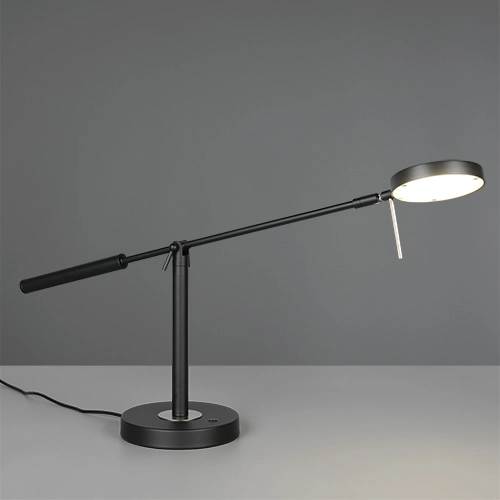Schreibtischlampe Monza Schwarz Trio 4017807693256