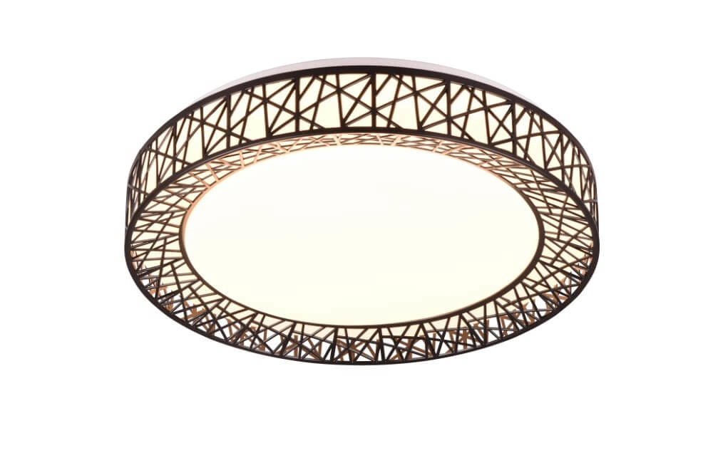 Schwarze Deckenlampe Cluster Ø 48cm