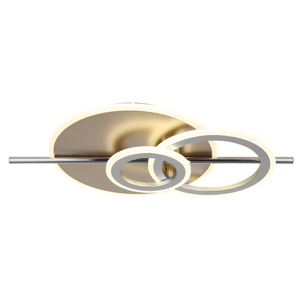 Design-Deckenlampe Norris Champagner Globo 9007371531820