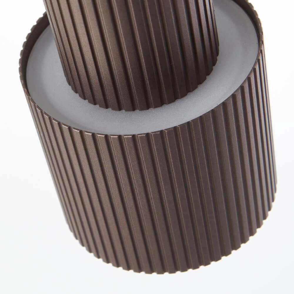 Designer-Tischlampe Cadiz Schwarz mit Bronze Brilliant 4004353446917
