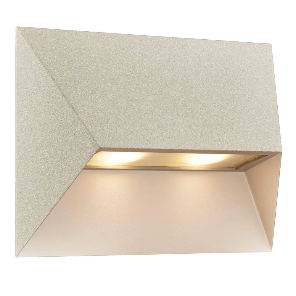 Moderne Wandleuchte Pontio sandbraun 26cm Nordlux 5704924010897