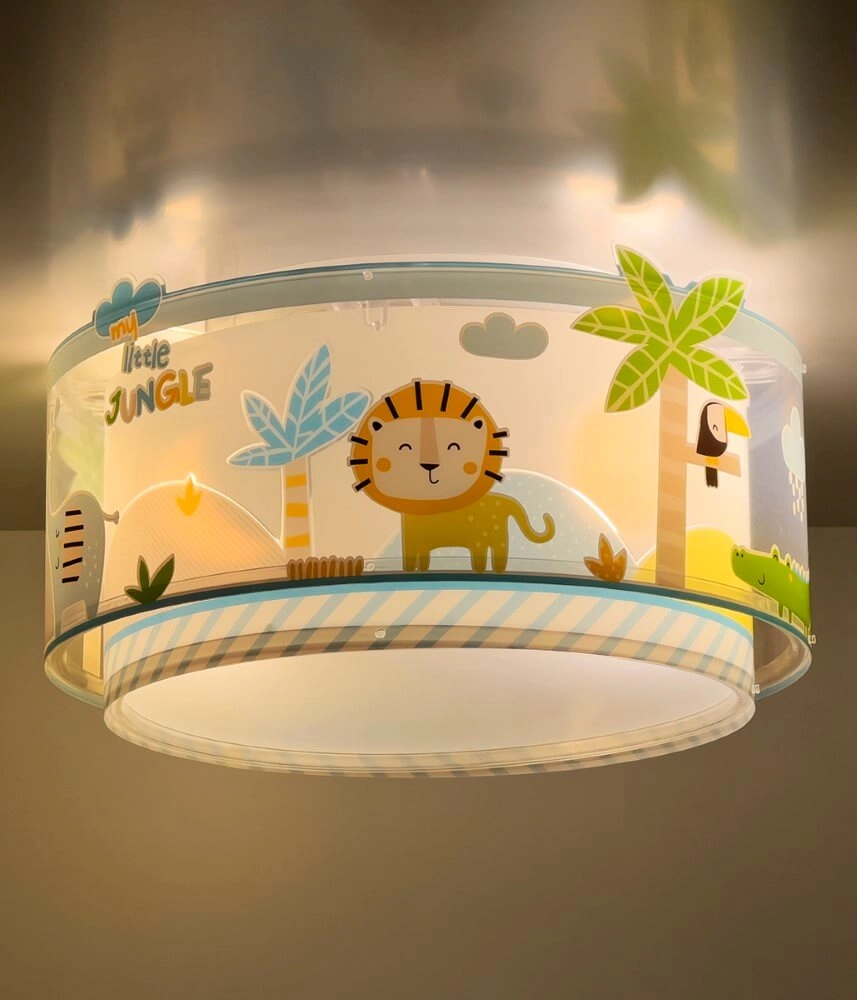 Kinder-Deckenlampe Little Jungle Dalber 8420406003344
