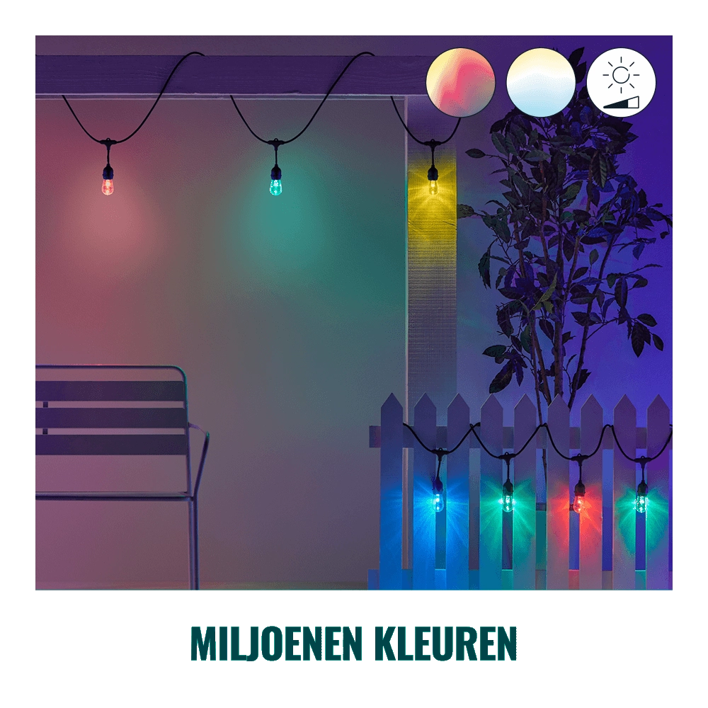 String Lights mit 12 smarten Stimmungslichtern WiZ 8719514554450