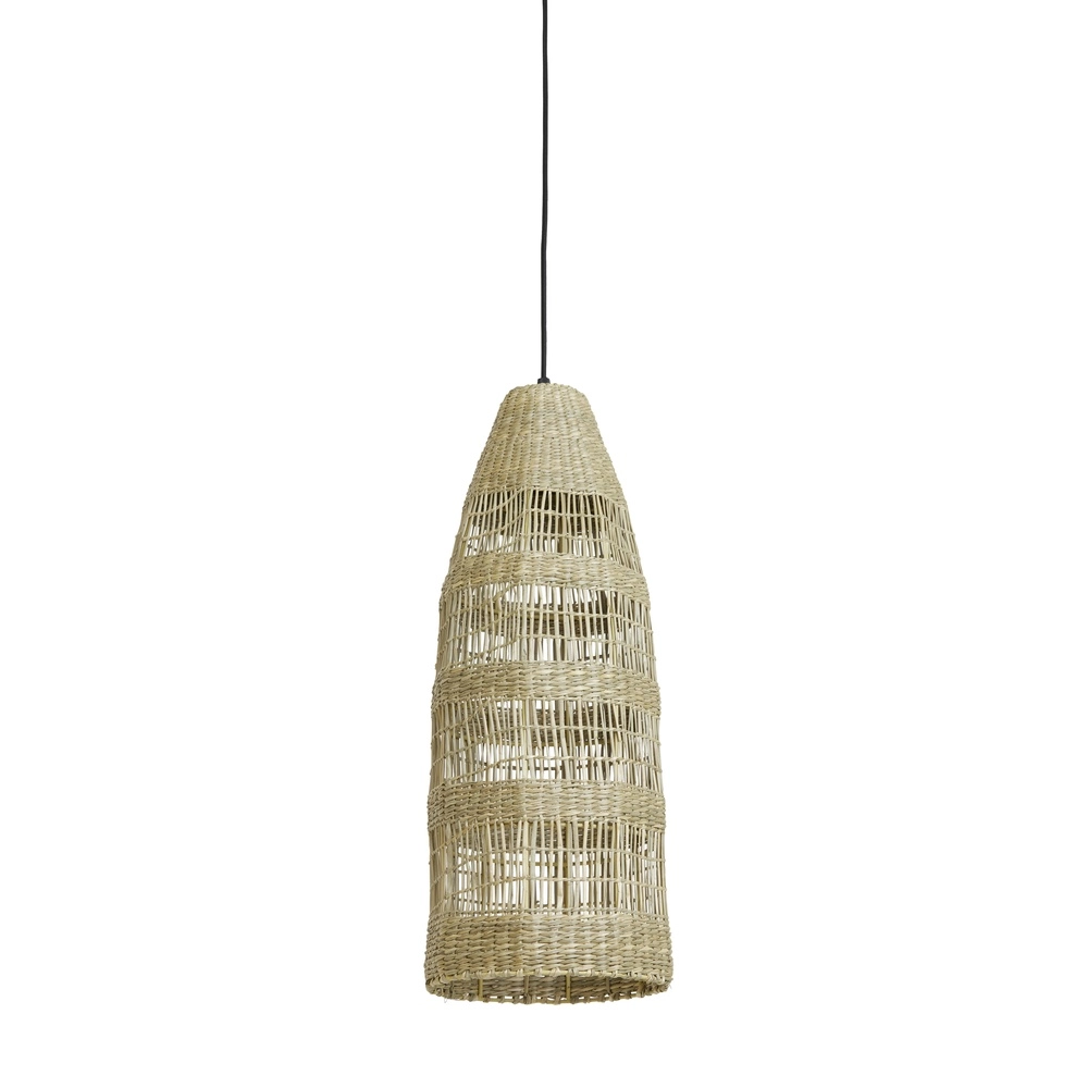 Seegras-Pendellampe Latika 42 cm hoch – 1x E27 Light & Living 8717807644031
