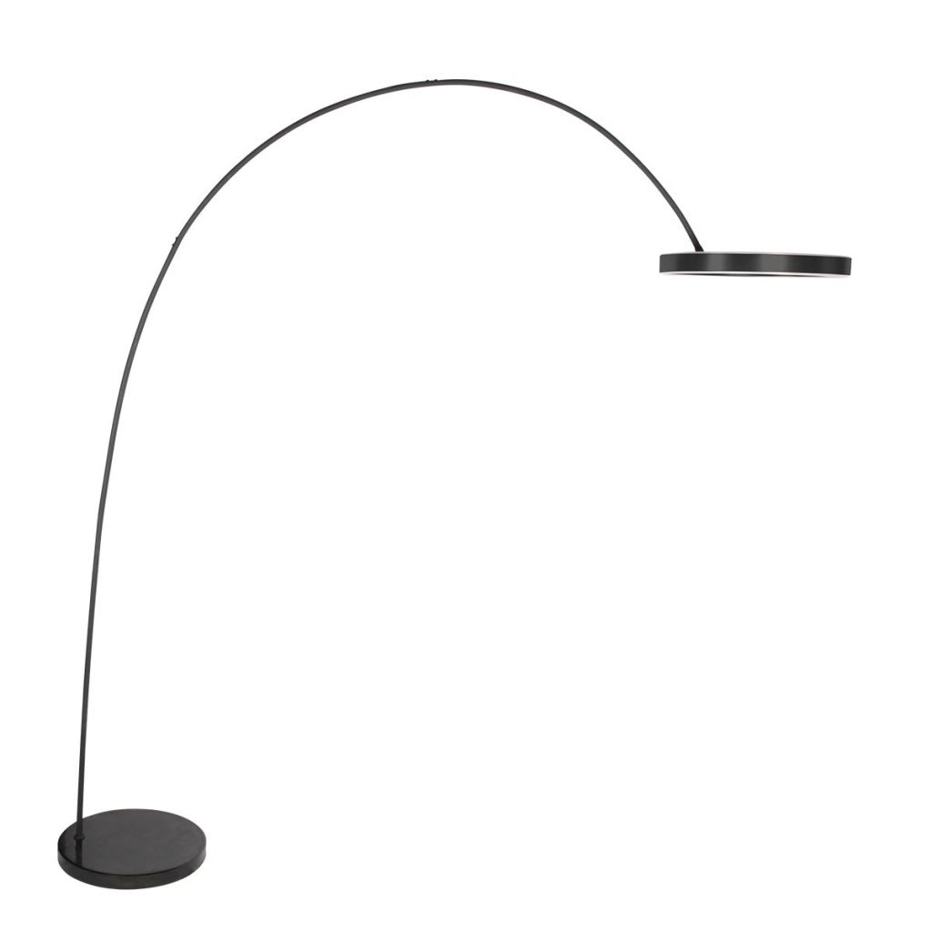 Moderne Bogenlampe Luna-Arc Schwarz Steinhauer 8712746180190