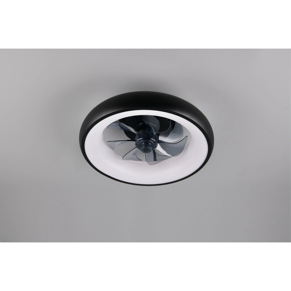 Eleganter Ventilator Muonio Schwarz Trio 4017807688221