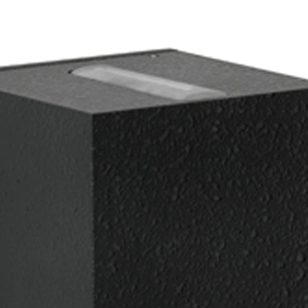 Quadratische LED-Wandleuchte Lino 10,5 cm - schwarz Albert 4007235623710