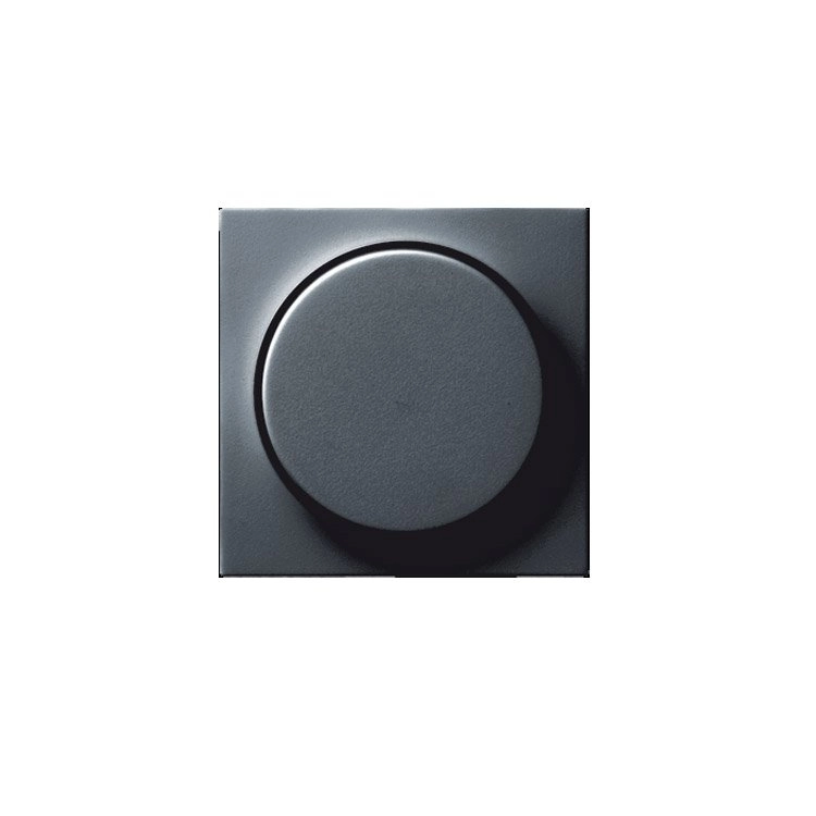 Anthrazit Dimmer cover für gebaute Dimmer Lyora 4010337650287