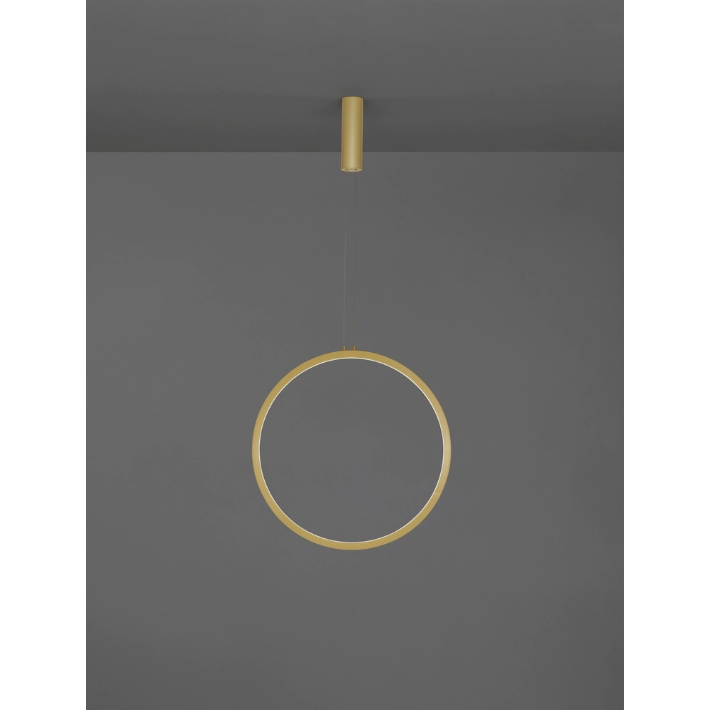 Runde Pendelleuchte Change Ø 60cm gold