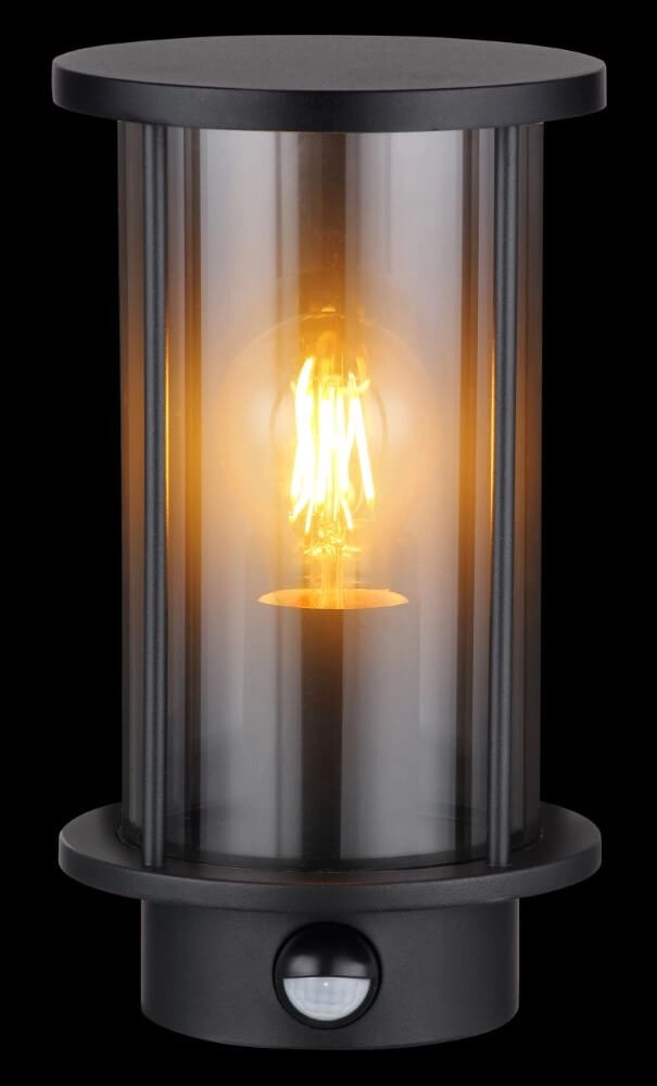Wall lamp Gracey smoke glass with sensor Globo 9007371435838
