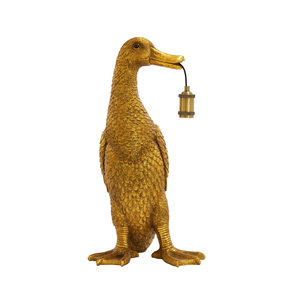 Tischlampe Duck Entenbronze 65 cm Light & Living 8717807675585