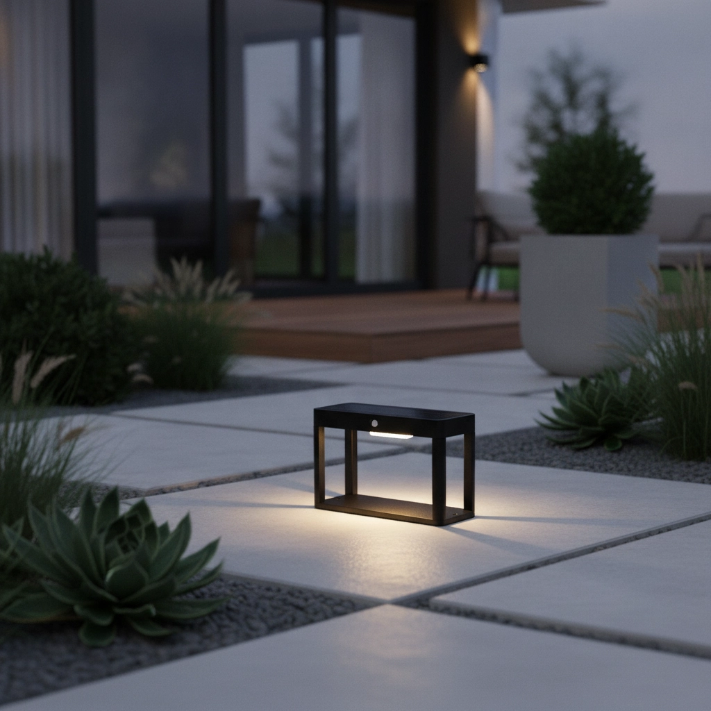 Solarlampe Berni S anthrazit