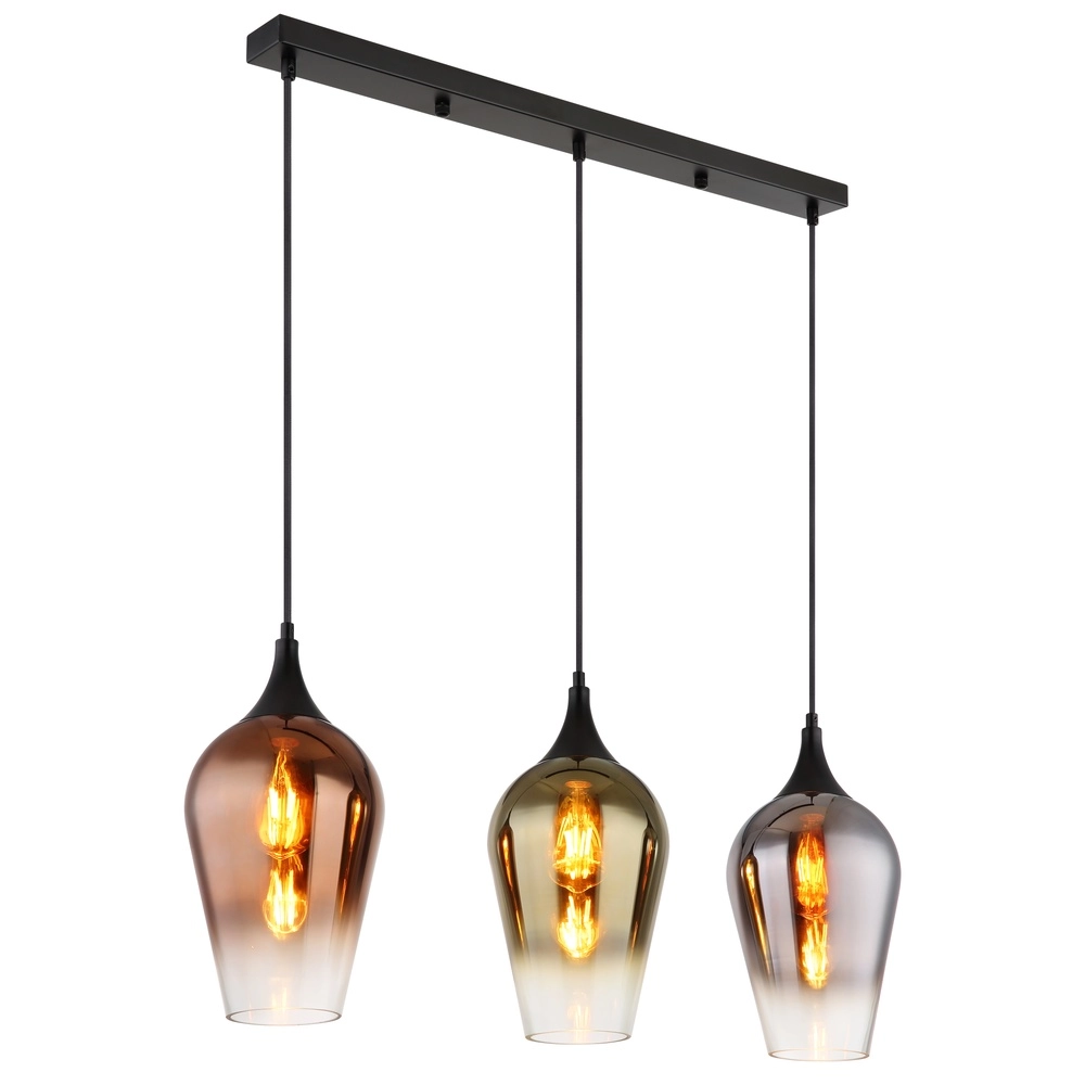 3-Licht Pendellampe Lavus Mehrere Farben