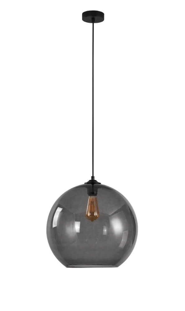 Deckenleuchte Marino graues Glas Ø 40cm Artdelight 8719831738519