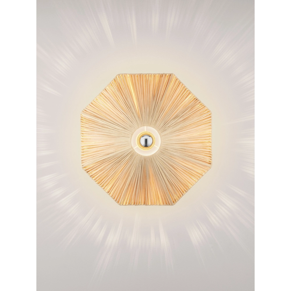 Japandi Wandlampe Elvio Ø 45cm Lyora 5212017493910
