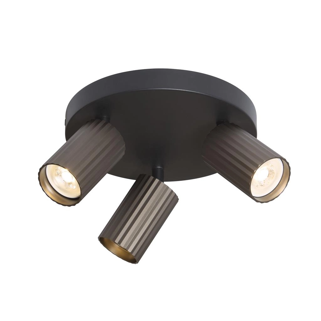 Spott Anna 3-flammige Bronze