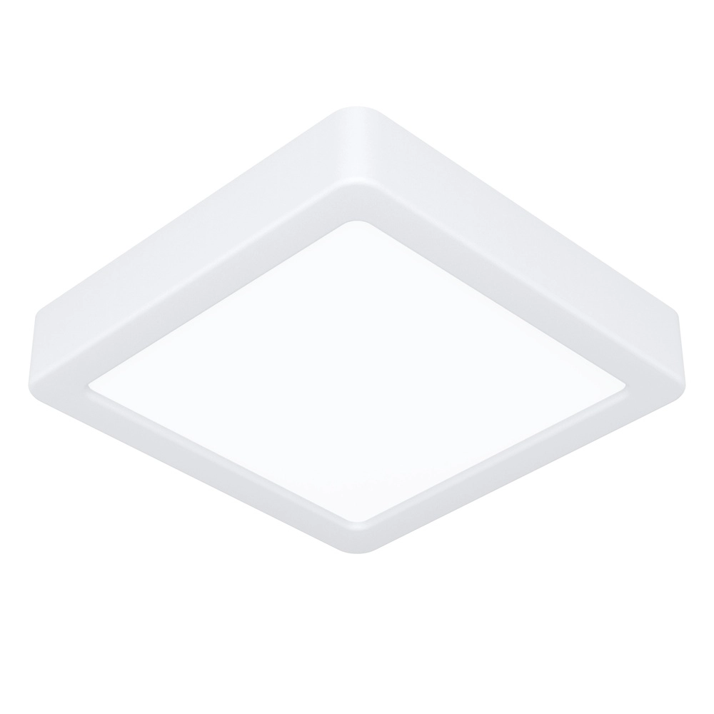 LED-Deckenlicht Fueva 6 Quadrat – Weiß – 15x15 cm Eglo 9008606330188