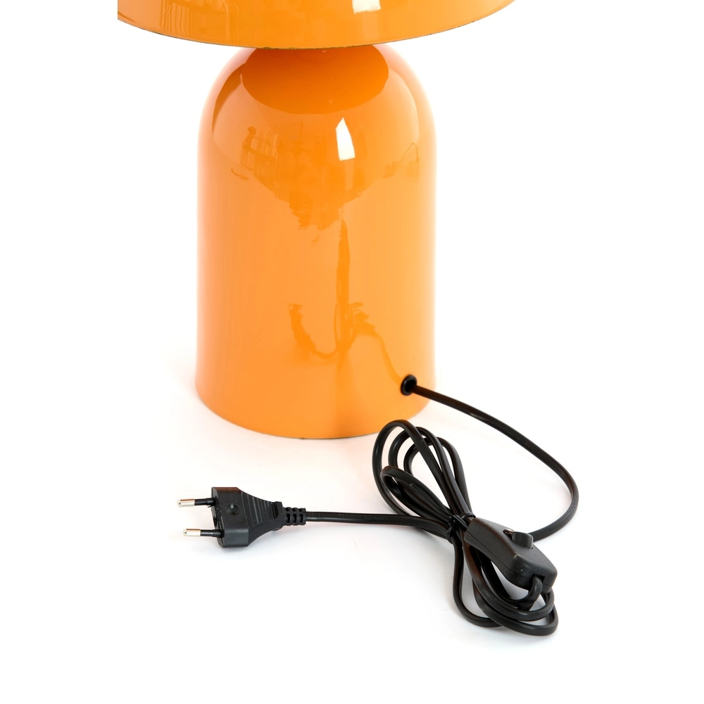 Pilztischlampe Tolima Glanzorange - Ø 31 cm Light & Living 8717807807870