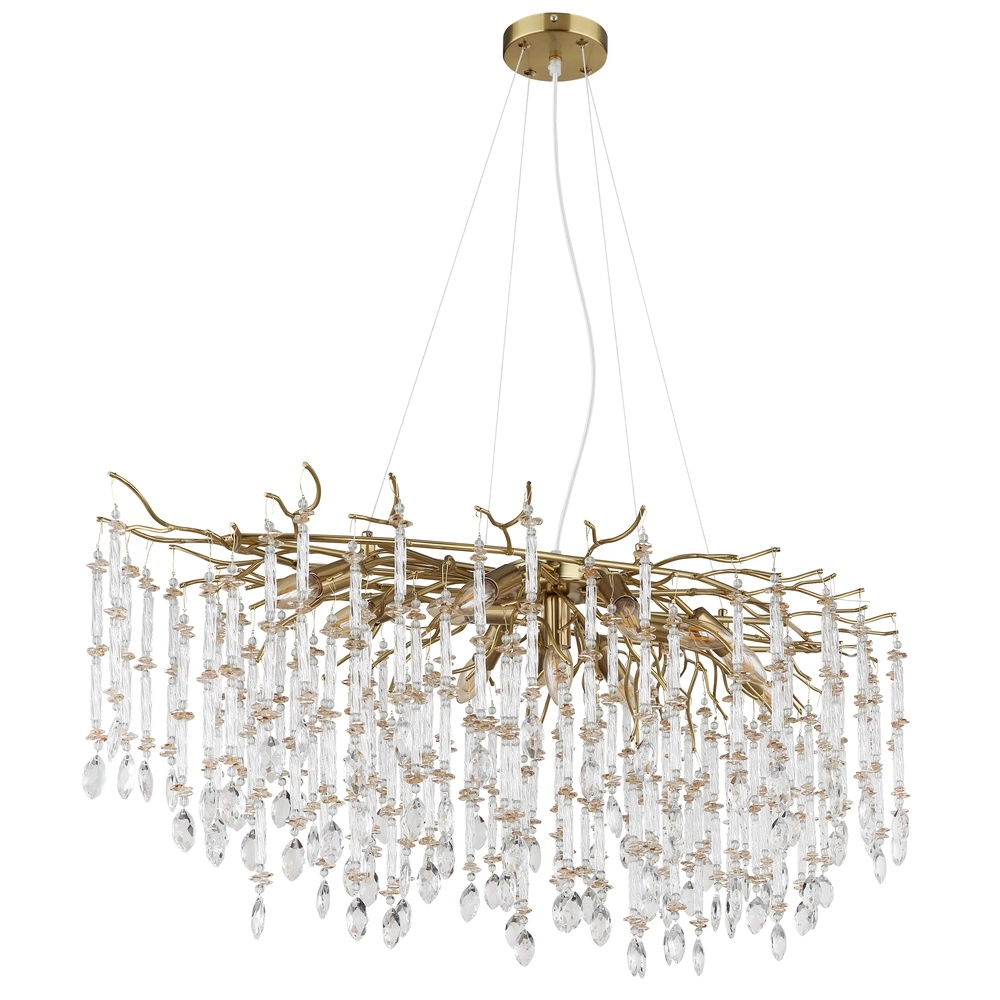 Pendellampe Gloria 120 cm Gold Globo 9007371566990