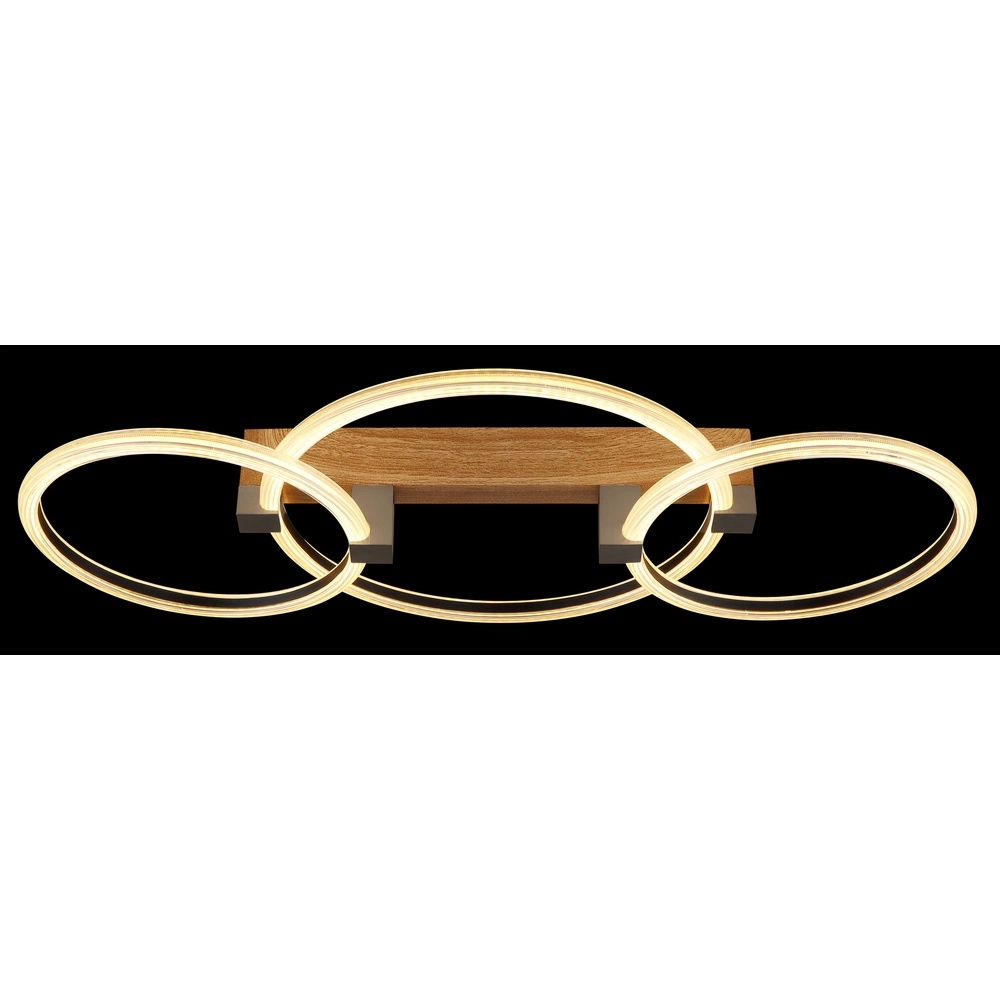 Holzdeckenlampe Fletcher Konstruktion Globo 9007371580293