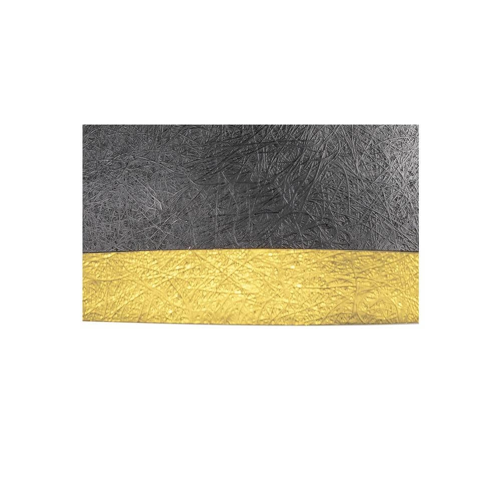 Pendelleuchte Forchini 50 schwarz mit gold Ø 50cm SLV 4024163298643