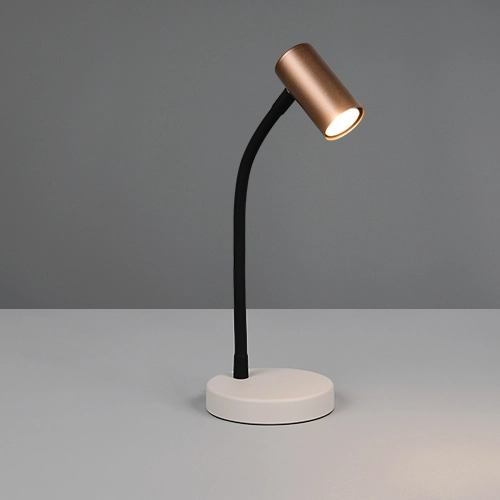 Tischlampe Taryn Design Mocha Brown Trio 4017807685732