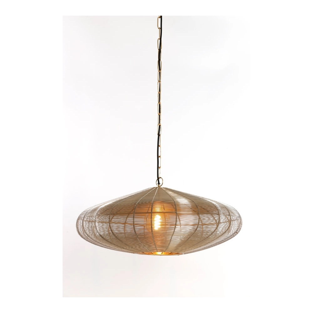 Pendellampe Bahoto gold Ø 60cm Light & Living 8717807706821