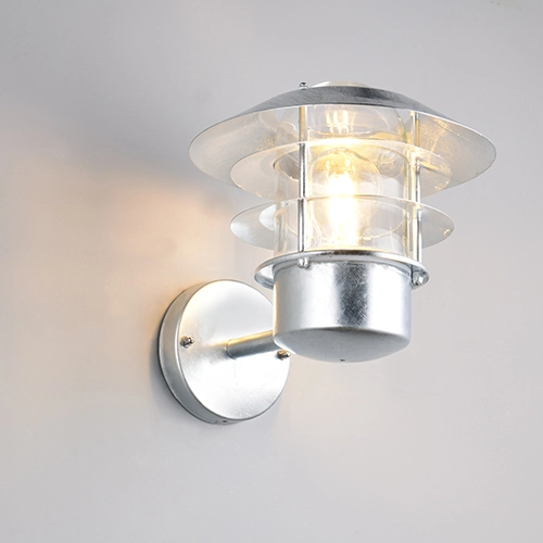 Wandlampe hoch Ruvuma Zinkgrau