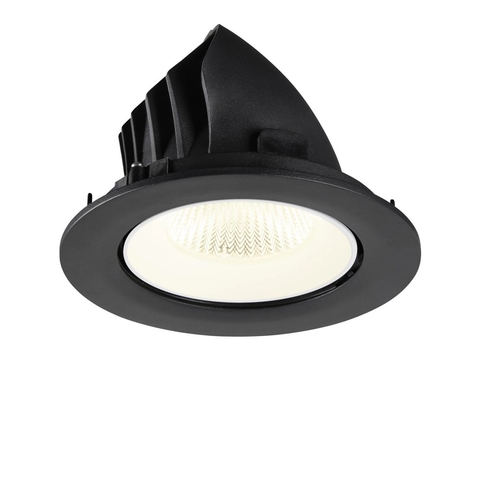 Einbau-Strahler Numinos Gimble L Schwarz/Weiß 4000K - 40gr SLV 4024163310116